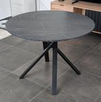 Stevige Ronde Eettafel (105cm), Huis en Inrichting, Tafels | Eettafels, Ophalen, Rond, Zo goed als nieuw, Vier personen