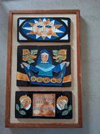 Mooi cloisonne tableau vervaardigd door Henk Potters, Antiek en Kunst, Antiek | Keramiek en Aardewerk, Ophalen of Verzenden