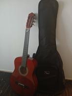 akoestische gitaar + gitaartas, Muziek en Instrumenten, Ophalen, Zo goed als nieuw, Klassieke of Spaanse gitaar