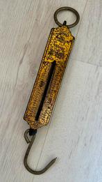 Antieke REBÜRE POCKET BALANCE hangweegschaal - Up to 25 Kilo, Ophalen of Verzenden
