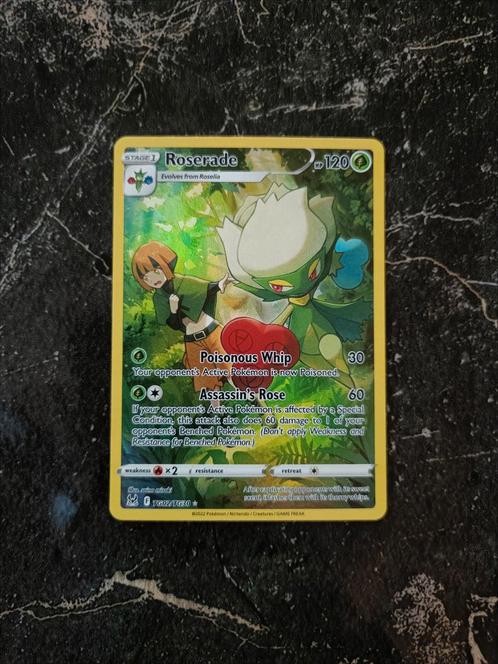 Roserade #TG02 - Lost Origin, Hobby en Vrije tijd, Verzamelkaartspellen | Pokémon, Zo goed als nieuw, Ophalen of Verzenden