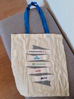 Katoenen tasje - KLM Air France Transavia Hop! Joon, Sieraden, Tassen en Uiterlijk, Tassen | Damestassen, Ophalen of Verzenden