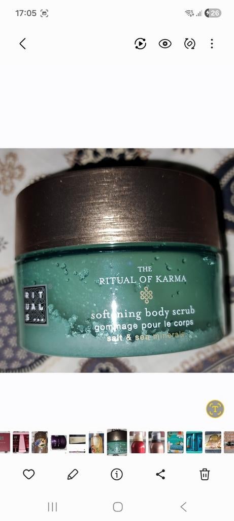 Karma scrub, Ophalen of Verzenden, Nieuw, Bad & Douche