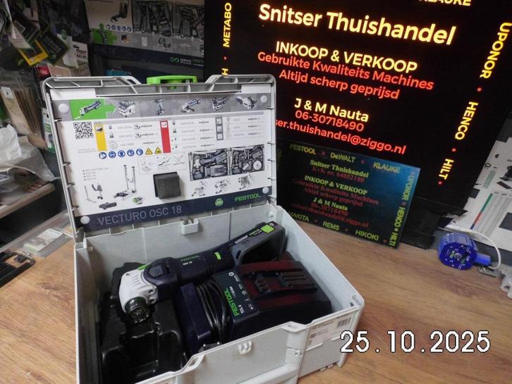 Festool Multitool., Doe-het-zelf en Verbouw, Gereedschap | Freesmachines, Zo goed als nieuw, Accu, Overige soorten, Ophalen of Verzenden