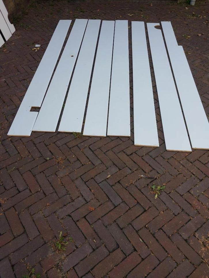 MDF plafondplaten, Doe-het-zelf en Verbouw, Platen en Panelen, Gebruikt, Overige materialen, Minder dan 20 mm, Ophalen