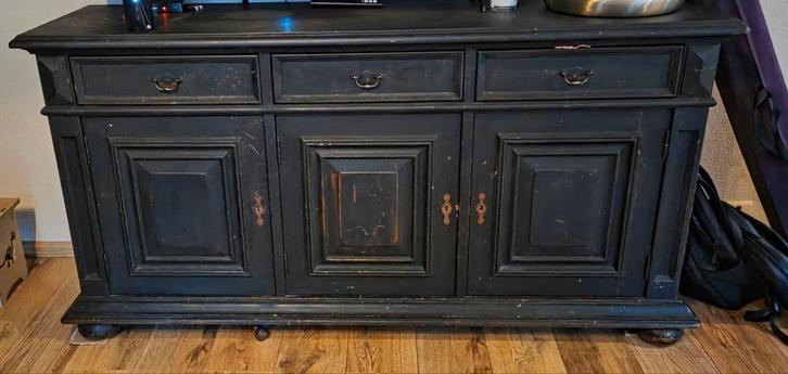 Landelijk Dressoir 174 breed, Huis en Inrichting, Kasten | Dressoirs, Gebruikt, 150 tot 200 cm, 25 tot 50 cm, Met lade(s), Met deur(en)