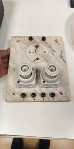 Marmeren Meterkast 2-Groeps Jaren 20, Antiek en Kunst, Ophalen of Verzenden