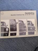 Handleiding instructieboekje VW 1972 , kever T1 etc, Ophalen of Verzenden