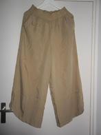 Object Beige Broek Met Brede Pijpen Maat 38 (NIEUW), Maat 38/40 (M), Verzenden, Beige, Object