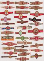 sigarenbanden - LOT FABRIEKSBANDEN, Verzenden, Zo goed als nieuw, Sigarenbandjes