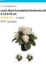 2 kunst hortensias prijs hangt er nog aan., Ophalen of Verzenden, Halfschaduw, Minder dan 100 cm