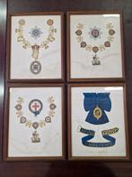 4 verschillende onderscheidingen van the UK, Ophalen of Verzenden