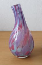 Fidrio - Pisa Vaasje – Pastel Blauw/Roze/Lila gewolkt, Huis en Inrichting, Fidrio, Gebruikt, Overige kleuren, Ophalen of Verzenden
