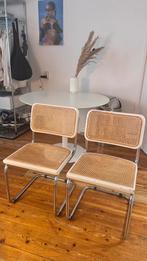 Marcel Breuer Cesca Stoelen, Ophalen, Gebruikt, Twee, Wit
