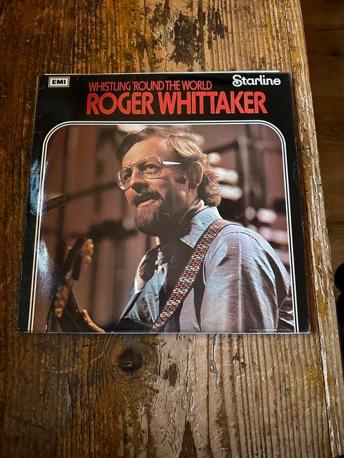 Roger Whittaker elpee lp plaat vinyl Whistling round world, Cd's en Dvd's, Vinyl | Jazz en Blues, Gebruikt, Ophalen of Verzenden