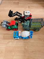 Speelgoed Auto's; Betonmixer, Tractors en triceratops truck, Ophalen of Verzenden, Zo goed als nieuw