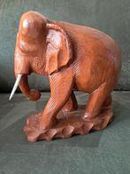 Handgemaakte grote houten Olifant, Ophalen