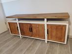 TV-Lowboard, Huis en Inrichting, Kasten | Televisiemeubels, Ophalen, Gebruikt, 100 tot 150 cm, Rustiek