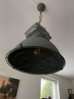 Industriële plafondlamp, Huis en Inrichting, Lampen | Hanglampen, Ophalen, Zo goed als nieuw, Metaal, Minder dan 50 cm