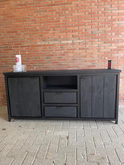 dressoir 2 deur + 2 laden 180 cm massief Mango nu actie, Huis en Inrichting, Kasten | Ladekasten, Nieuw, Minder dan 100 cm, 150 tot 200 cm
