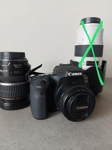 Canon EOS 90 d SET IN NIEUWSTAAT met 2 Canon lenzen  beschikbaar voor biedingen