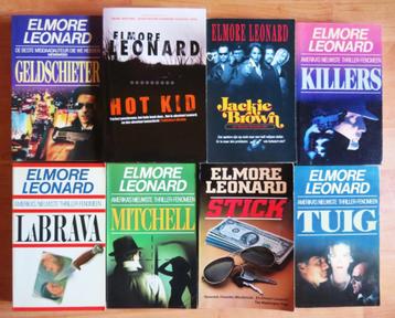 8x Elmore Leonard beschikbaar voor biedingen