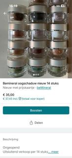 Bemineral oogschaduw 14 stuks, Sieraden, Tassen en Uiterlijk, Uiterlijk | Cosmetica en Make-up, Ophalen of Verzenden, Nieuw, Ogen
