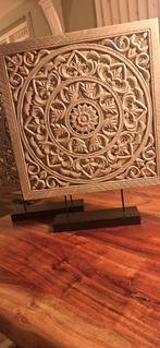 Raamdecoratie (2x) - 1 met beschadiging, Huis en Inrichting, Ophalen, Gebruikt