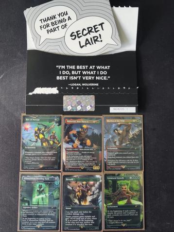 MTG Secret Lair x Marvel's Wolverine Set beschikbaar voor biedingen