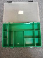 assortimentsdoos , 11 compartimenten met transparant deksel, Ophalen of Verzenden, Gebruikt