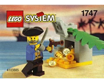 Lego Pirates I Set 1747 - Treasure Surprise beschikbaar voor biedingen