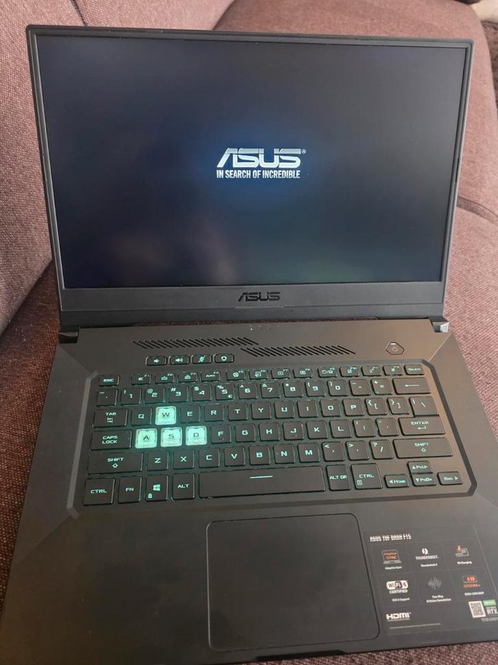 Asus tuf dash f15, Computers en Software, Desktop Pc's, Zo goed als nieuw, 3 tot 4 Ghz, SSD, Met videokaart, Gaming, Ophalen