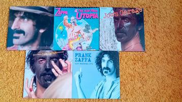 Verzameling lp's  / Collectie lp's  Frank Zappa beschikbaar voor biedingen