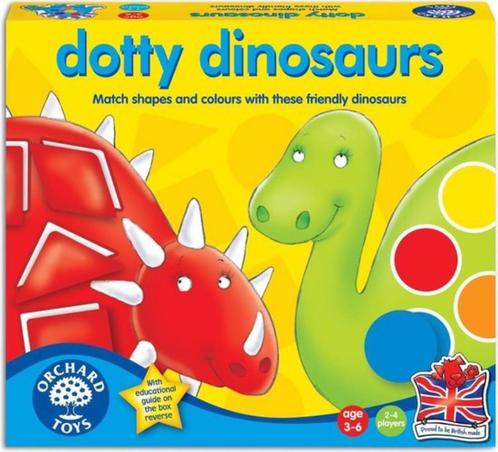 Dotty Dinosaurs (3 tot 6 jaar), Kinderen en Baby's, Speelgoed | Educatief en Creatief, Zo goed als nieuw, Puzzelen, Ontdekken