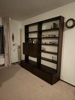 Vintage kast bruin houd Moser, Ophalen, Zo goed als nieuw, 25 tot 50 cm, 200 cm of meer