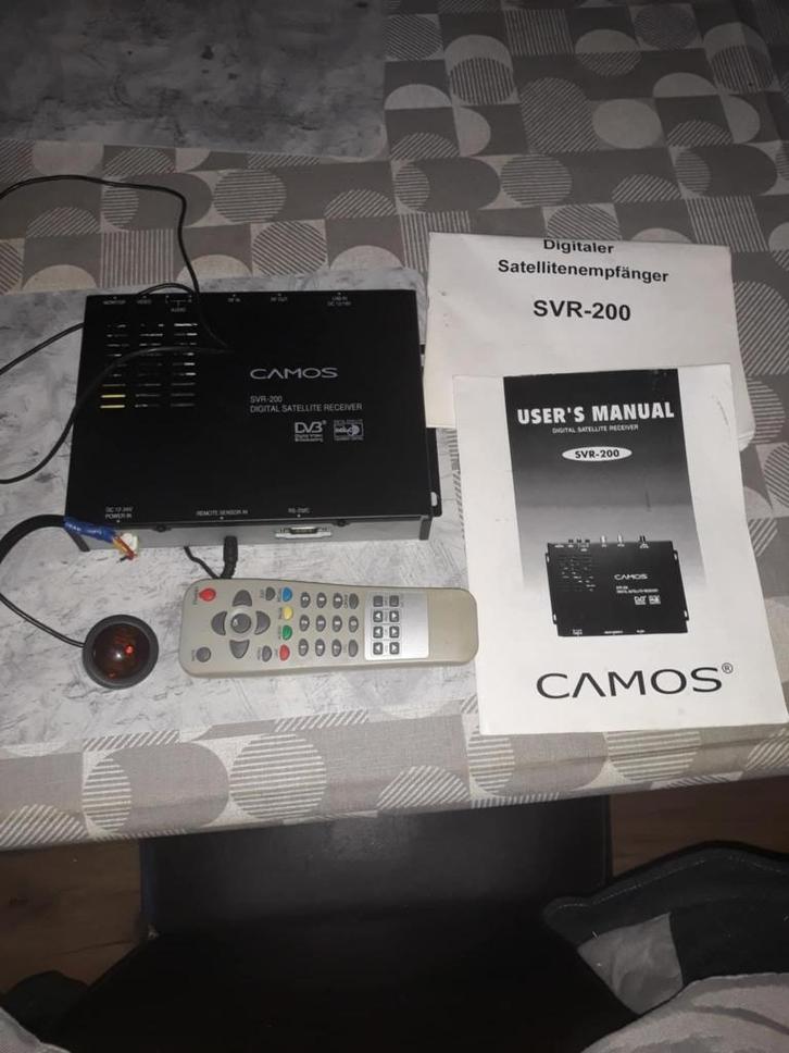 camos svr 200 digital satellite receiver, Audio, Tv en Foto, Schotelantennes, Gebruikt, (Schotel)antenne-accessoires, Overige merken