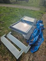 2x Velux Dakraam GGL SK06 114x118 cm, Ophalen, 80 tot 120 cm, 80 tot 120 cm, Zo goed als nieuw