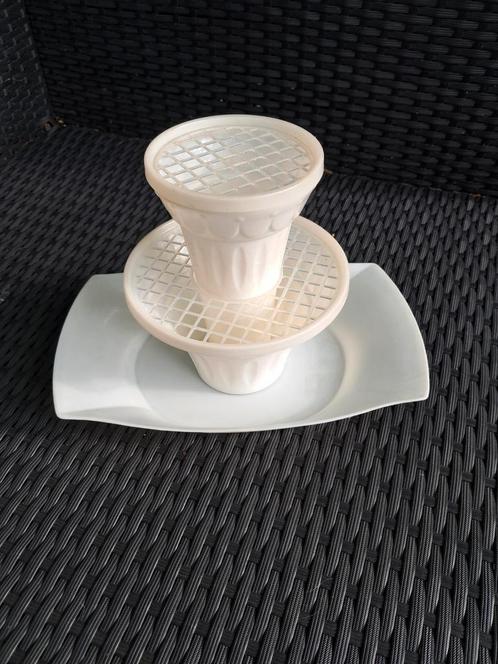Vintage Tupperware / Tuppercraft Florette bloemschikvaas, Huis en Inrichting, Keuken | Tupperware, Gebruikt, Overige typen, Ophalen of Verzenden