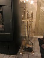 haardstel met handvaten van koper, Antiek en Kunst, Ophalen, Koper