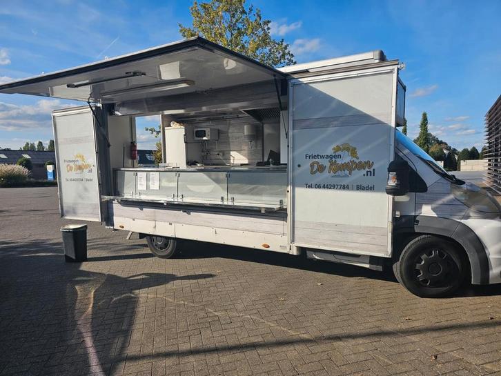 Fiat Ducato snackwagen-verkoopwagen .Weinig KM!, Zakelijke goederen, Partijgoederen en Retail | Verkoopwagens, Ophalen