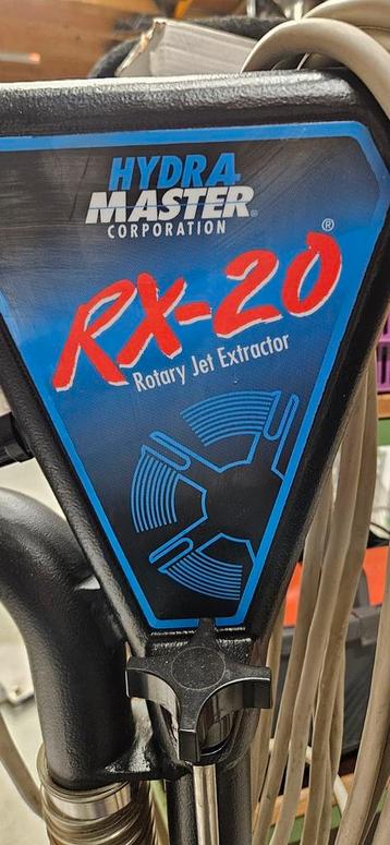 Hydromaster RX-20 Rotary Jet Extractor tapijt reiniger  beschikbaar voor biedingen