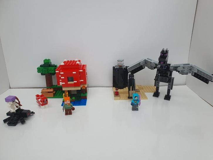 Lego Minecraft, Kinderen en Baby's, Speelgoed | Duplo en Lego, Zo goed als nieuw, Ophalen of Verzenden