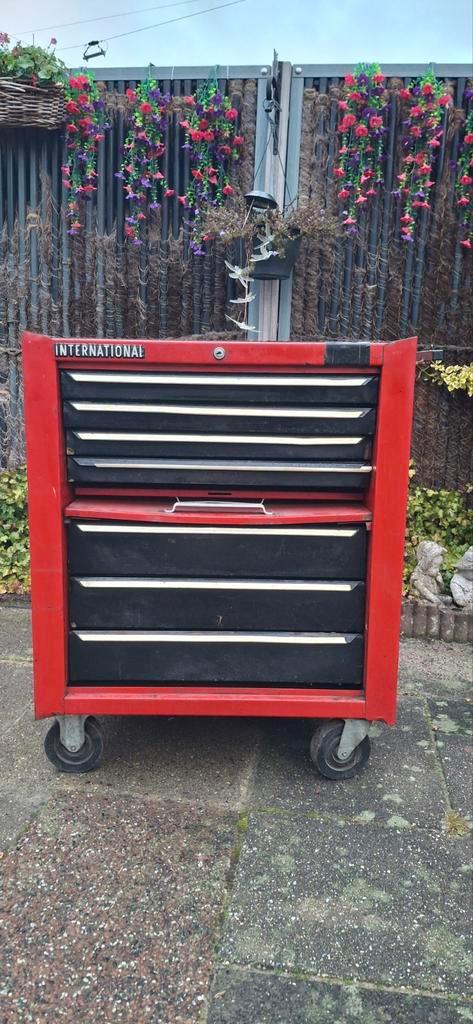 Gereedschapstrolley met 7 lades, Doe-het-zelf en Verbouw, Gereedschapskisten, Gebruikt, Ophalen