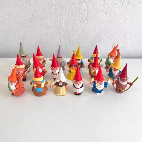 Verzameling vintage David the Gnome poppetjes, Verzamelen, Speelgoed, Zo goed als nieuw, Ophalen of Verzenden