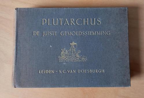 Plutarchus, De juiste gemoedsstemming, Boeken, Filosofie, Gelezen, Praktische filosofie, Ophalen of Verzenden
