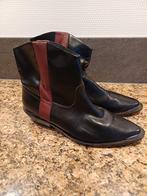 Stoere leren laarsjes maat 40, Zwart, Lage of Enkellaarzen, Ophalen of Verzenden, Stradivarius