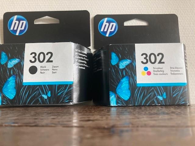 Te Koop : HP 302 cartidges, Computers en Software, Printerbenodigdheden, Nieuw, Cartridge, Ophalen of Verzenden