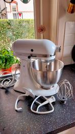 KitchenAid classic wit, 4 liter of meer, Ophalen, Gebruikt, 3 snelheden of meer
