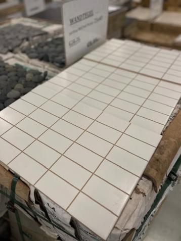 Restpartij! Wandtegel Yurtbay Mat 25x40 nu voor €9,95 per m² beschikbaar voor biedingen
