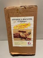 Authentiek Raclette stel, uit Frankrijk, 1x gebruikt, Witgoed en Apparatuur, Gourmetstellen, Ophalen of Verzenden, Zo goed als nieuw